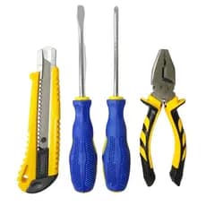Kit Ferramenta Alicate, Estilete ,chave, Philips Fenda