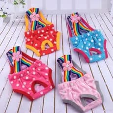 Macacão Estilo Roupa Íntima Ajustável Para Animais De Estimação Calças Fisiológicas Cães Com Alça 8IBM *-& *