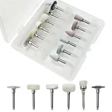 12 PCS/Box Kit de Polimento Composto de Polimento RA 2.35mm Polidor para Porcelana Natural Tendas de Baixa Velocidade GG