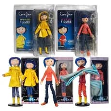 Neca Coraline & Secret Door Can Change Clothes Animation Doll Modelo de imagem de ação YADR