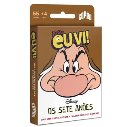 Copag, Jogo de Cartas Eu Vi! Os Sete Anões – Diversão para Toda a Família