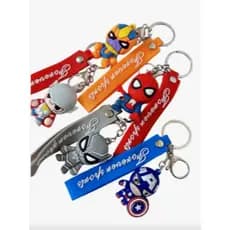 Chaveiro Infantil Heróis Marvel Sortidos Colecionável Toyng