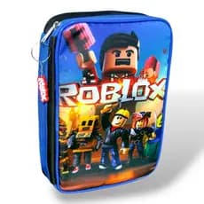 ESTOJO BOX ROBLOX 100 PENS ORGANIZADOR ESCOLAR INFANTIL MENINO JOGOS INFANTIS ESTOJO ROBLOX