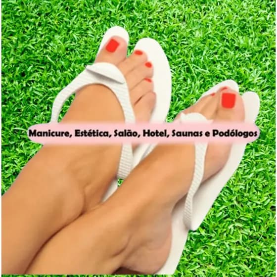 chinelo eva descartavel pedicure salão Spa clínica motéis e hotéis com 60 pares
