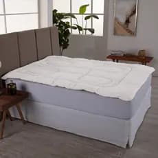Pillow Top Casal para Cama Box Protetor de Colchão Matelado 5cm