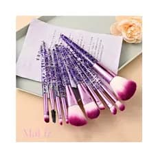 Kit 5 Pincéis para Maquiagem Produto de excelente qualidade, com Cerdas Sintéticas Super macias Presente Natal Make