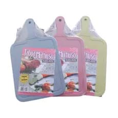 Kit 1a 3  tábuas de Plástico para tempero, pequena, legumes, frutas e carne
