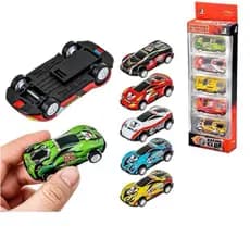 Kit5 Coleção Carrinho De Ferro Estilo Hot Wheels kit 5 Peças Criança Radical Brinquedo