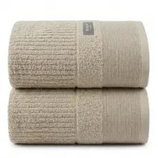 Kit 2 Toalhas de Banho 100% Algodão Premium Padrão Hotel Grossa 650g m² Macia Absorvente 70x1,40