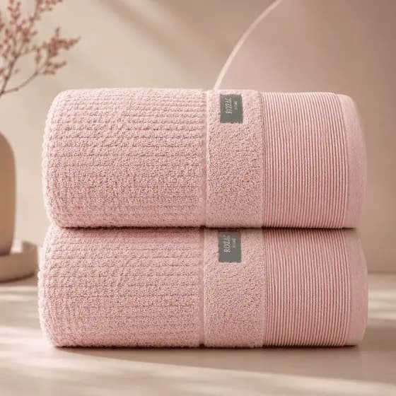 Toalha Banho Premium Algodão Avulsa Macia Felpuda Padrão Hotel 650g Resistente Elegante Luxo Rozac