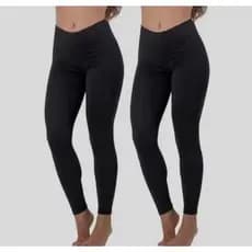 KIT 2 Calça Ánagua Feminina Evita Atrito Segunda Pele Moda Feminina Tendencia Gringa