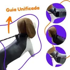 Guia Cabo Unificada 2 METROS Cachorro Cabo 8mm Profissional para Adestramento e Passeio