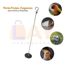Porta Fruta Calopsitas/Pássaros em geral