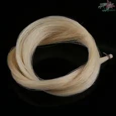 JOPNE Natura Viola Arco Cabelo De Cavalo , Crina Cor Natural Universal Violino Não Branqueado