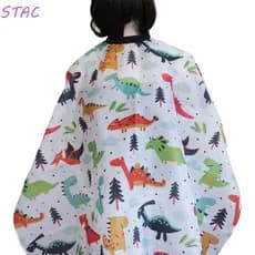 STAC Capa De Cabeleireiro Infantil , Fofa De Barbeiro Para Salão De Beleza Corte De Cabelo De Desenho Animado Crianças ,