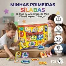 Jogo Educativo Minhas Primeiras Silabas  - Toia