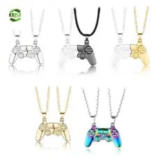 Colar De Casal KIDST , Corrente De Pescoço Combinando Com Amizade De Personalidade , Pingente De Gamepad De Hip Hop