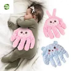 Luva De Mão Com Pacificar Automática KIDST , Brinquedo De Dormir Calmante Para Bebê Ajustável De Algodão , Confortável