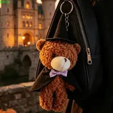 KBOX Chaveiro De Pelúcia De Ursinho , Pingente Halloween De Algodão PP Fofo , Boneca Urso Kawaii DIY De 15 Cm