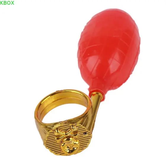 KBOX Squirt Ring Dia Da Mentira Prank Piadas Spray Engraçado