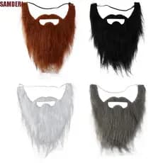 SAMDERI Barba Falsa Realista , Artificial , Bigode Falso De Halloween DIY Feito À Mão