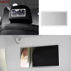 Espelho De Viseira Solar Para Carro SAMDERI , Espelhos HD De Aço Inoxidável Maquiagem , Retangular/Oval