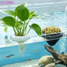 Cesta De Plantas Hidropônicas SUJIMA , Plantio De Aquário Flutuante Impressa Em 3D Decorativa , Vasos De Cultivo