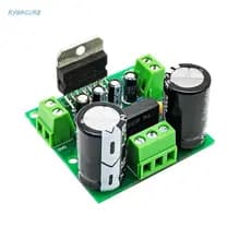 Amplificador De Áudio RYBACURE TDA7294 De Um Canal Para Alto-Falante De Bricolagem Módulo DC Estéreo