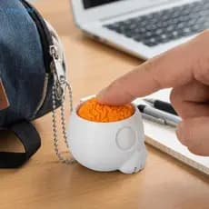 Brinquedo De Botão De Pressão RYBACURE , Chaveiro Com Design De Caveira Impresso Em 3D , Pegadinha Novidade De Estrutura