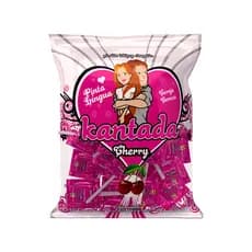 PIRULITO KANTADA SIMONETTO - SABOR CEREJA - 50 unidades Peso 500G