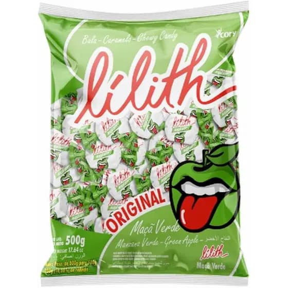 BALA DE MAÇÃ VERDE LILITH - 500G