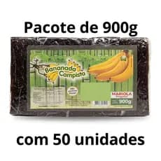 Bananada Mariola Lisa Pequena Campista Doce Atacado Festa