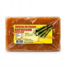Rapadura Pura Tradicional Doce Artesanal Original Pura Cana Natural Delicias do Campo Atacado