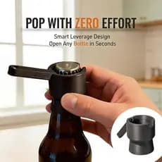 Abridor De Garrafas De Cerveja Com Alavanca  , Lançador De Tampa De Garrafa Ergonômico Impresso Em 3D , Latas Un