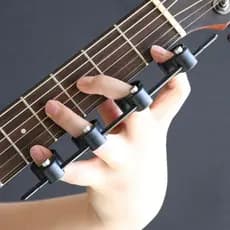 Stevevevivian Expansor De Dedo Ajustável , ABS Treinador Extensão Prática De Instrumentos Musicais Guitarra