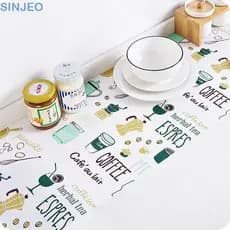 SINJEO Tapete De Armário , Poeira , À Prova De Óleo , Forros De Prateleira , Gaveta , Papel