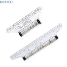Desde Réguas Paralelas Rolantes Multifuncionais Universais 15cm 30cm Ângulo De Equilíbrio Régua De Desenho De Linha