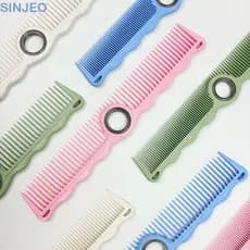 Pente De Cabelo SINJEO Fidget , Corte Giratório Antiderrapante Profissional , Com Barbeiro Antiestático Rolamento