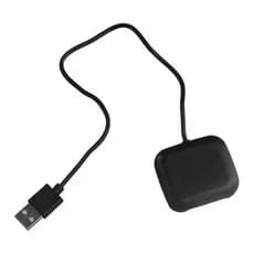 KALTENDIN Carregador De Relógio Inteligente Smartwatch Acessórios Protable 30cm Cabo Preto Seguro