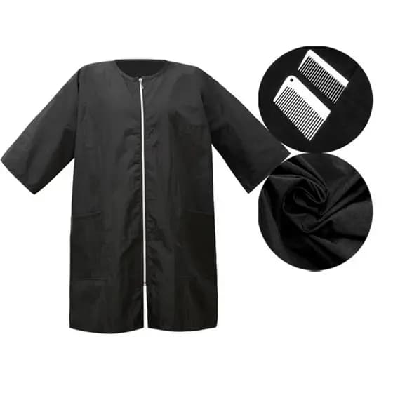 Vestido De Corte De Cabelo TEVO Com Manga , Capa De Cabeleireiro Profissional Para