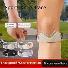 FTARLY Patela Belt Joelheiras , Proteção Respirável Joelheira Esportiva , Faixa Elástica Espessada Para