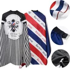 Capa De Corte De Cabelo  , Vestido De Cabeleireiro À Prova D'água Com Padrão , Aventais Retrô Antiestáticos Para S