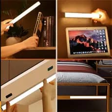 Luminária SMART noturna LED com sensor de movimento sem fio recarregável 10/40/60 cm
