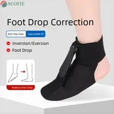Meia De Tala Para Fascite Plantar SCOFIE , Cinta Ortopédica Dorsal Respirável Ajustável Pés , Confortável