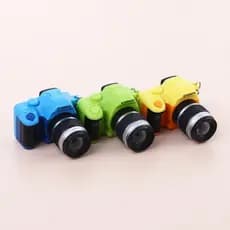Chaveiro  Câmera Para Crianças Brinquedos Infantis Doll Accessorie Criativa Pendant Led Light Mini Keychain Toys