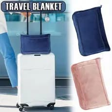 Colcha De Cochilo SUNDANCE , Conjunto De Travesseiro E Cobertor De Viagem Portátil Dobrável , Macio Confortável De Flane