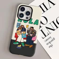 Menina única adequada para 16promax caso de telefone iphone15 filme magnético caso de telefone 13 feminino 12/14 duro