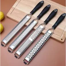 Ralador Zester Profissional Inox – Para Raspas de Limão, Laranja, Queijo e Mais