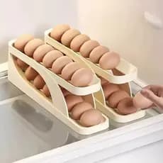 Organize seus ovos com segurança e praticidade com este suporte resistente e compacto