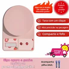 Balança digital portátil – pequena no tamanho, grande na precisão